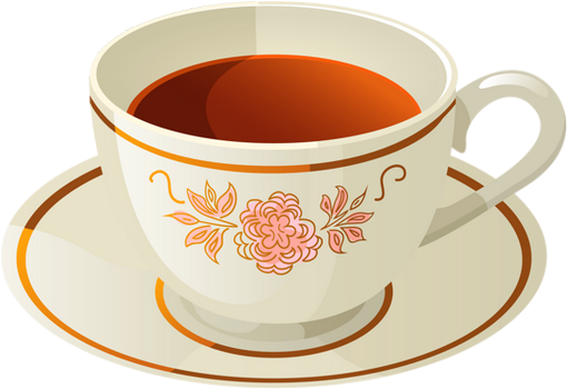 Tasse De Thé - Mug Of Tea Png (510x350), Png Download