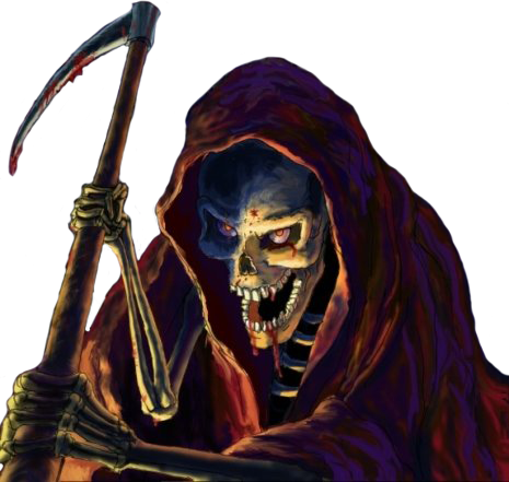 Reaper-038 - Demon Of Death (465x441), Png Download