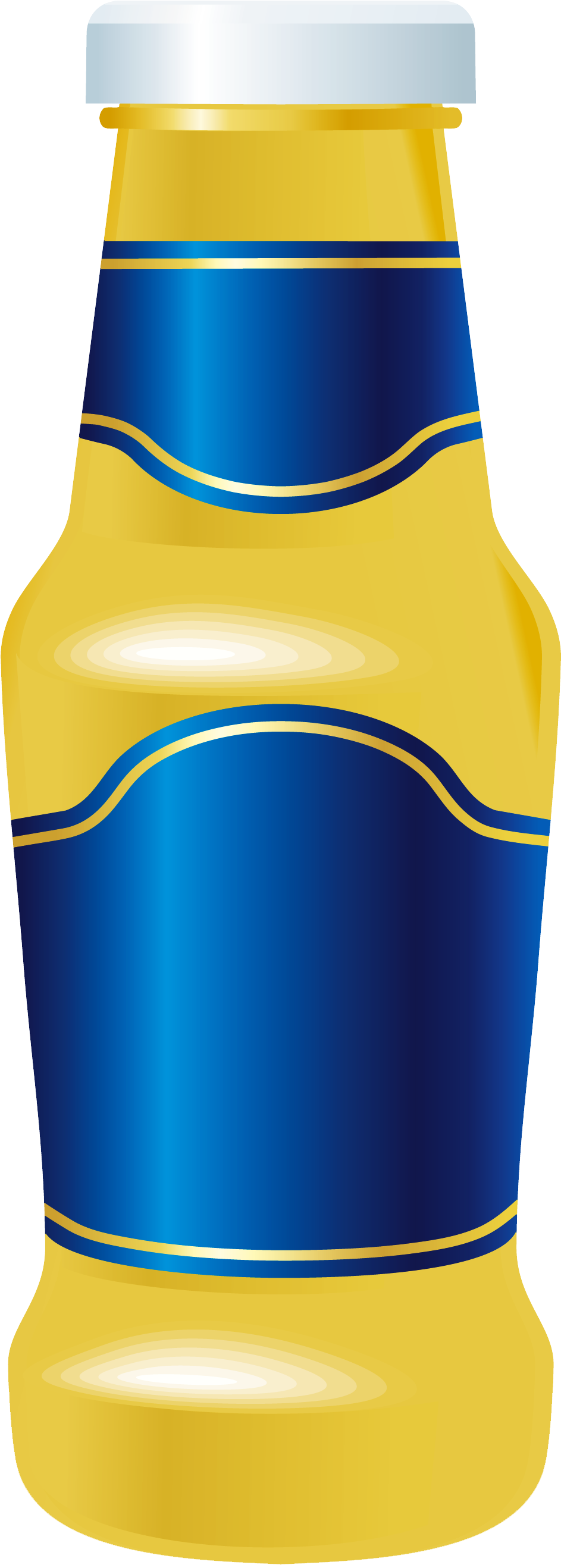 Mustard Bottle Transparent (1131x2750), Png Download
