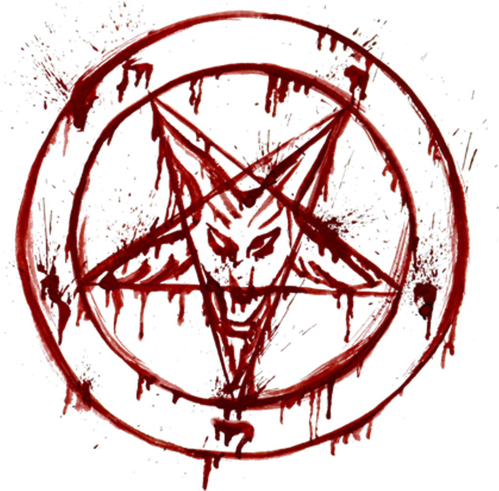 215kib, 420x420, Pentagram - Baphomet Baphomet Tile Coaster (420x420), Png Download