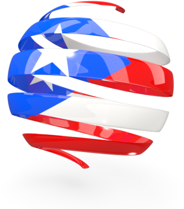 Illustration Of Flag Of Puerto Rico - Puerto Rican Logo Png (640x480), Png Download