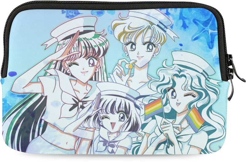 Outer Summer Watercolor Ipad Mini - Cartoon (1000x1000), Png Download