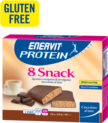 Enervit Protein Snack Bars 40-30-30 (480x534), Png Download