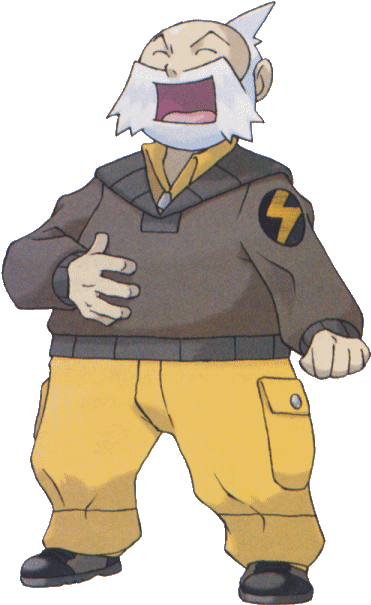 Watson Is An Electric Type Gym Leader That Has An Interesting - Gym Leader Wattson (381x599), Png Download