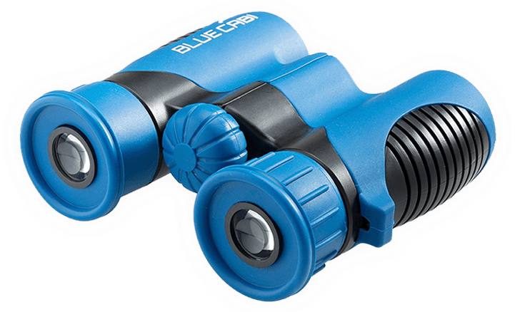 Binoculars For Kids Children's Binoculars - Blue Cabi Binoculars (800x437), Png Download