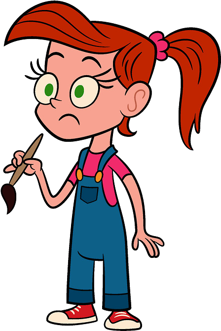 Young Priscilla - Uncle Grandpa Aunt Grandma (552x690), Png Download