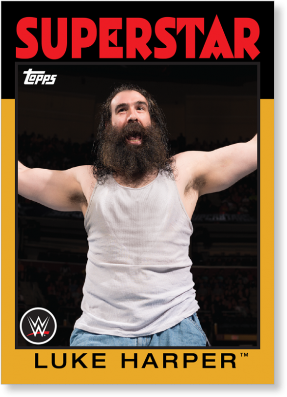 Luke Harper - 2016 Topps Wwe Heritage Wrestling Hobby Box (1440x975), Png Download