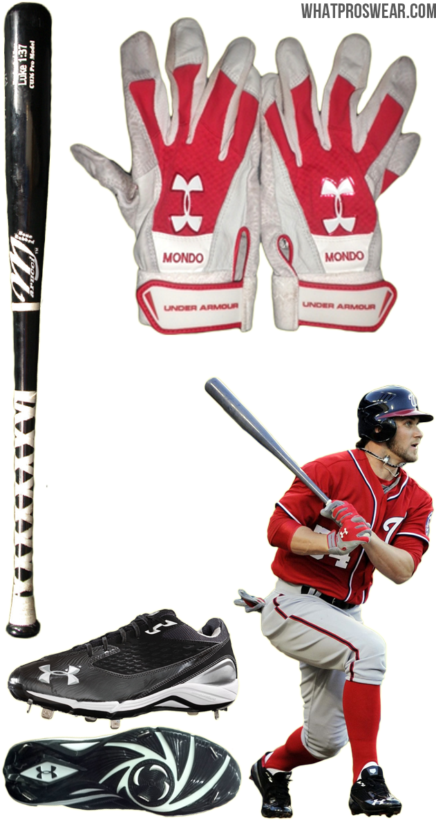 Bryce Harper Bat, Bryce Harper Batting Gloves, Bryce - Bryce Harper Batting Gloves (638x1194), Png Download
