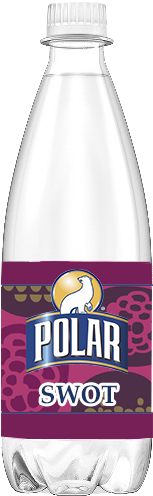 Swot - Polar Seltzer Water, Black Cherry, 20 Fl Oz (pack Of (500x600), Png Download