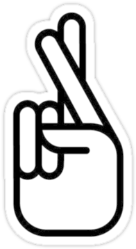 "zayn Malik Tattoo Fingers-crossed Tattoo " Stickers - Zayn Malik Finger Cross Tattoo (375x360), Png Download