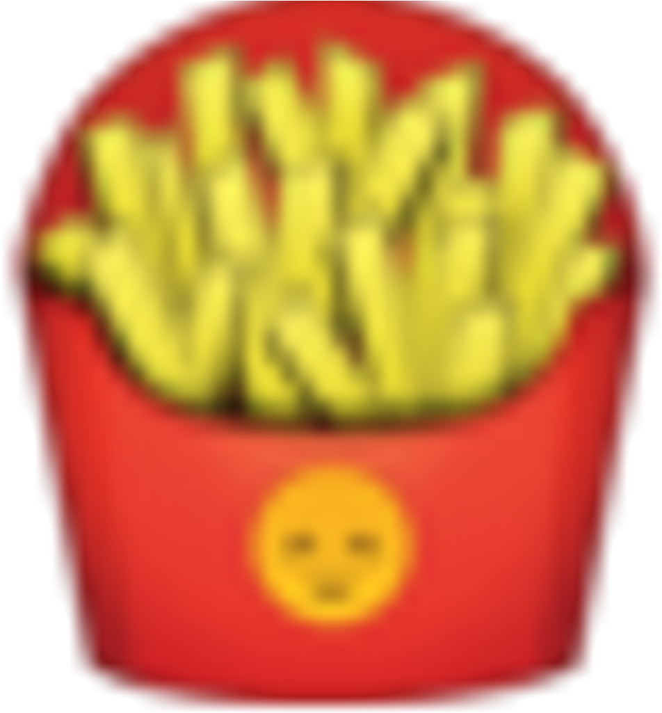 Fast Food Emoji (1024x1024), Png Download