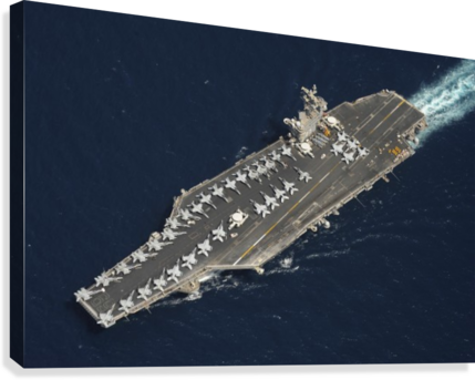 The Aircraft Carrier Uss Dwight D - Poster: The Aircraft Carrier Uss Dwight D. Eisenhower, (429x343), Png Download