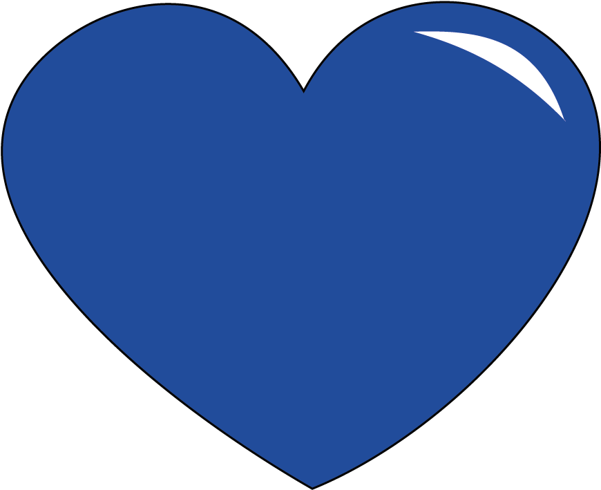 Light Blue Love Heart (1321x1321), Png Download