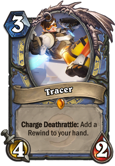 Tracer - Marin The Fox Hearthstone (400x569), Png Download