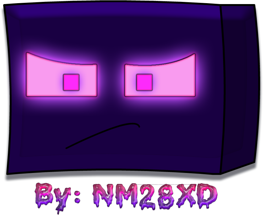 Enderman - - Transparent Minecraft Cartoon Enderman (1000x800), Png Download