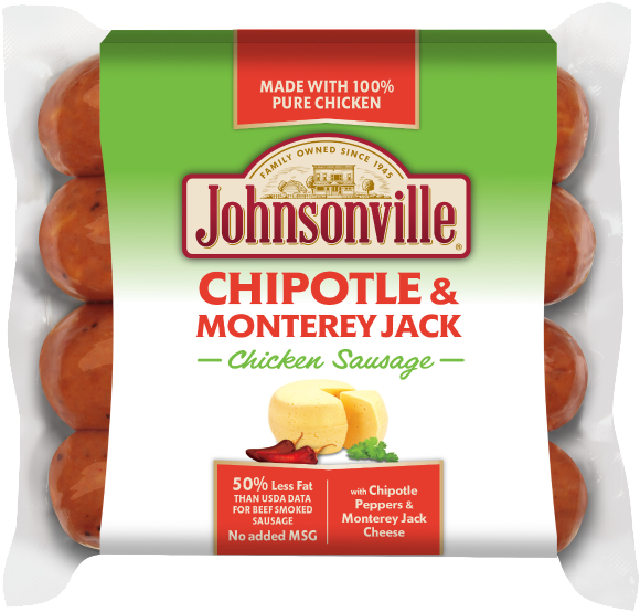 Chicken Sausage Chipotle Monterey Jack Cheese (800x576), Png Download