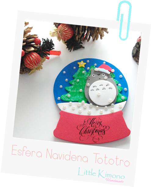 Esfera Navideña Totoro - Christmas Ornament (630x626), Png Download