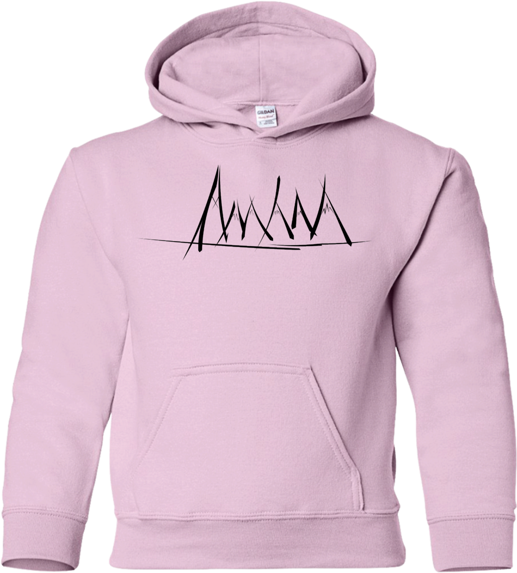 Mountain Brush Strokes Youth Hoodie - Guava Juice Limited Edition Camouflage Youth Pullover (1155x1155), Png Download