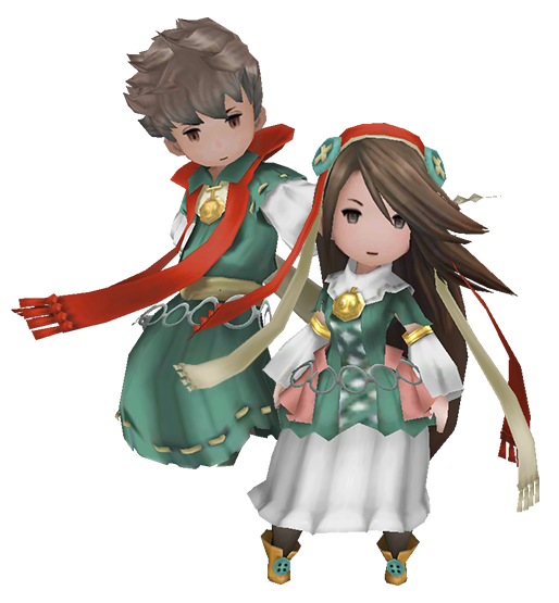 Bravely Default - Bravely Default Jobs (514x555), Png Download