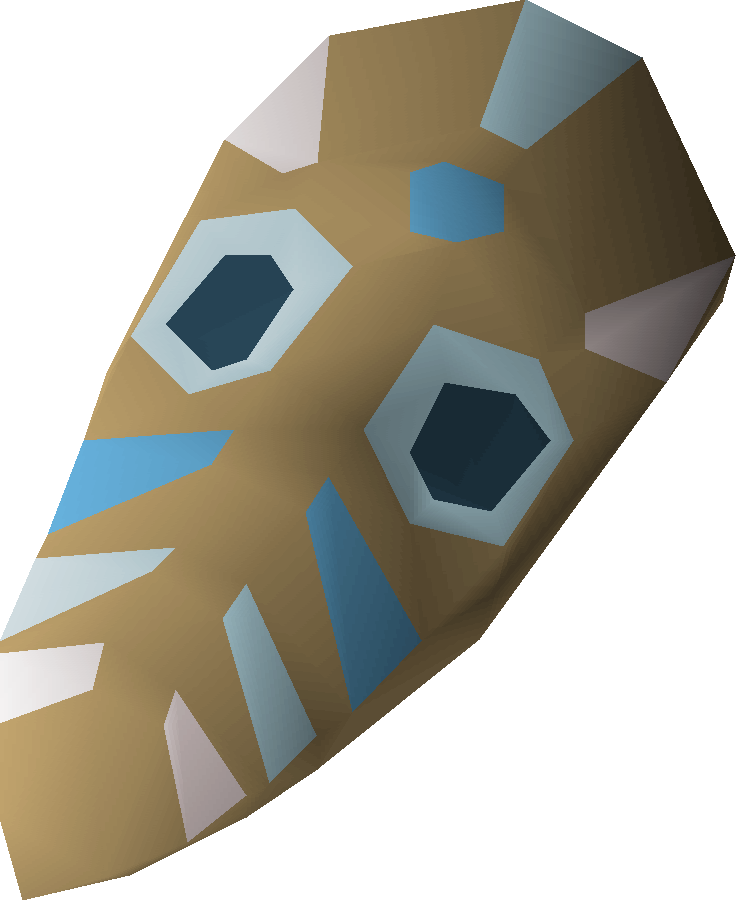 Tribal Mask Detail - Dark Helmet (736x900), Png Download