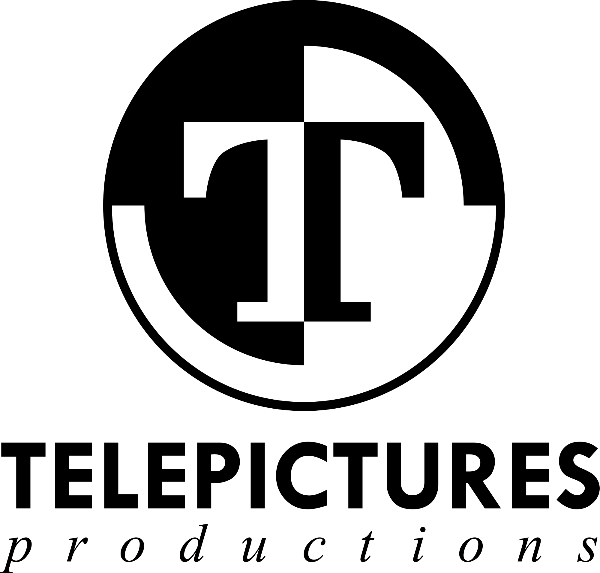 Warner Bros Telepictures Png Warner Bros Png Telepictures - Telepictures Productions Logo (2000x1910), Png Download