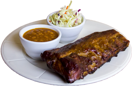 Half Rack Of Baby Back Ribs - Spare Ribs (517x344), Png Download
