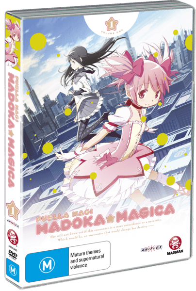 Puella Magi Madoka Magica Complete Series Collection (404x600), Png Download