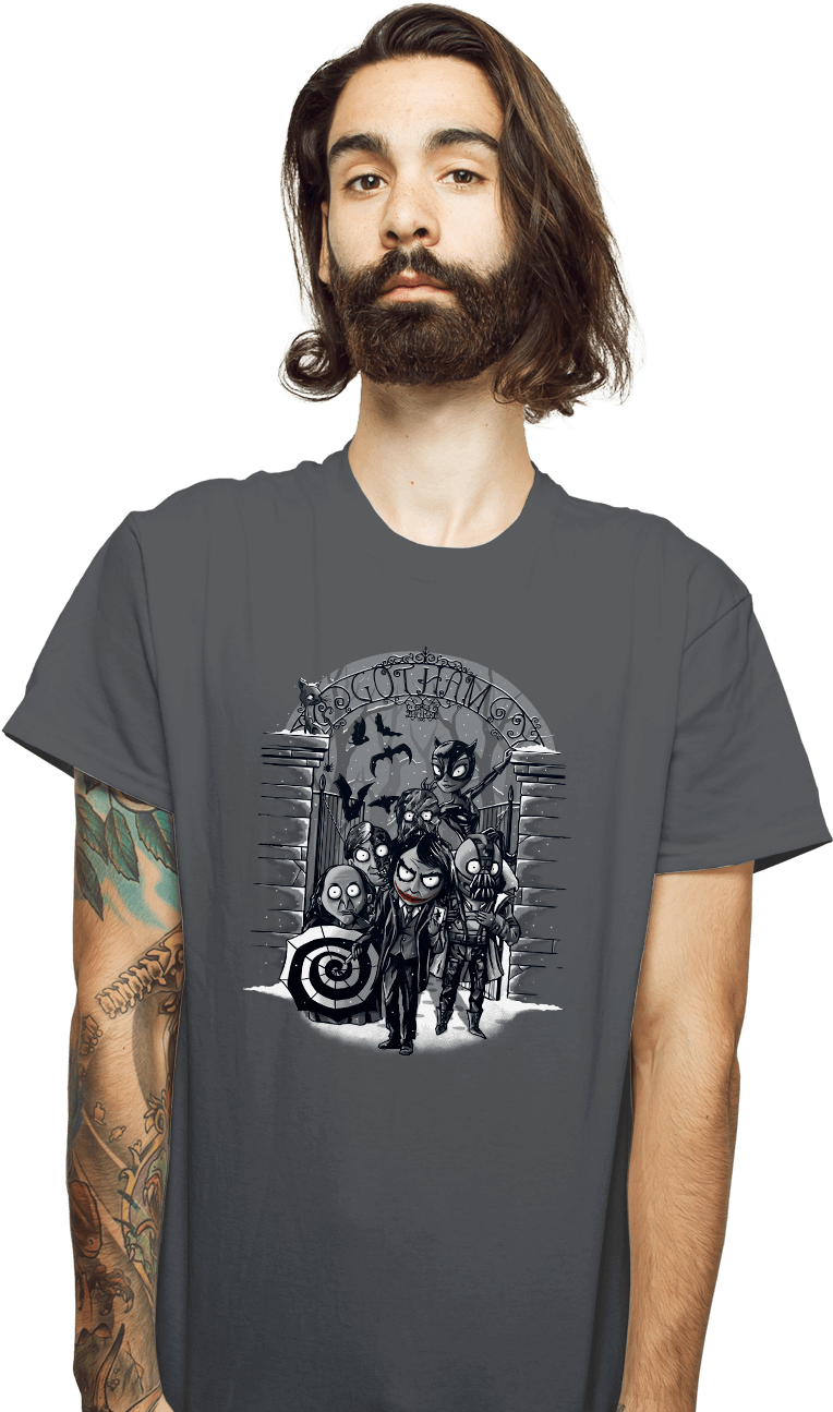 Gotham City Winter - Don T Think So Shirt (930x1322), Png Download