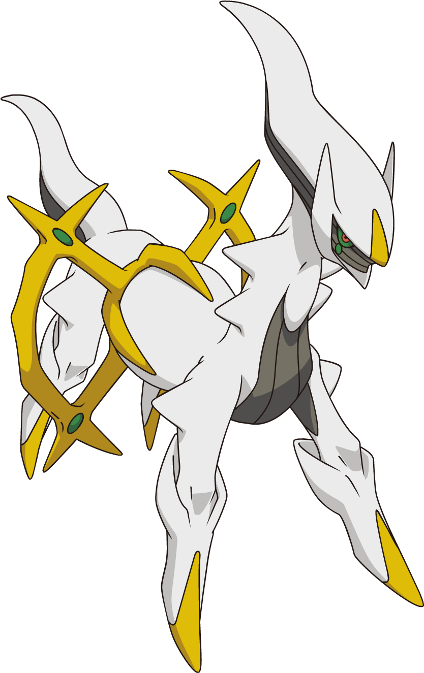 Pokemon Arceus (849x1341), Png Download