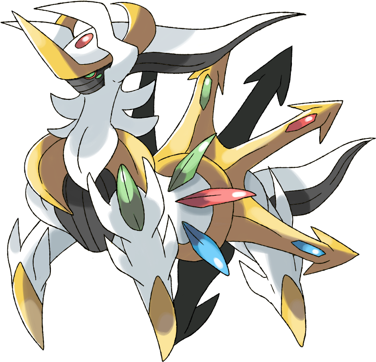 Mega Arceus (900x765), Png Download