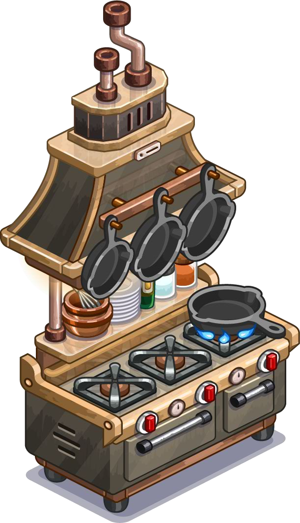 Station-skillet - Frying Pan (611x1065), Png Download