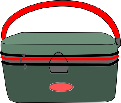 Handbag Briefcase Baggage Leather - Clip Art (396x340), Png Download