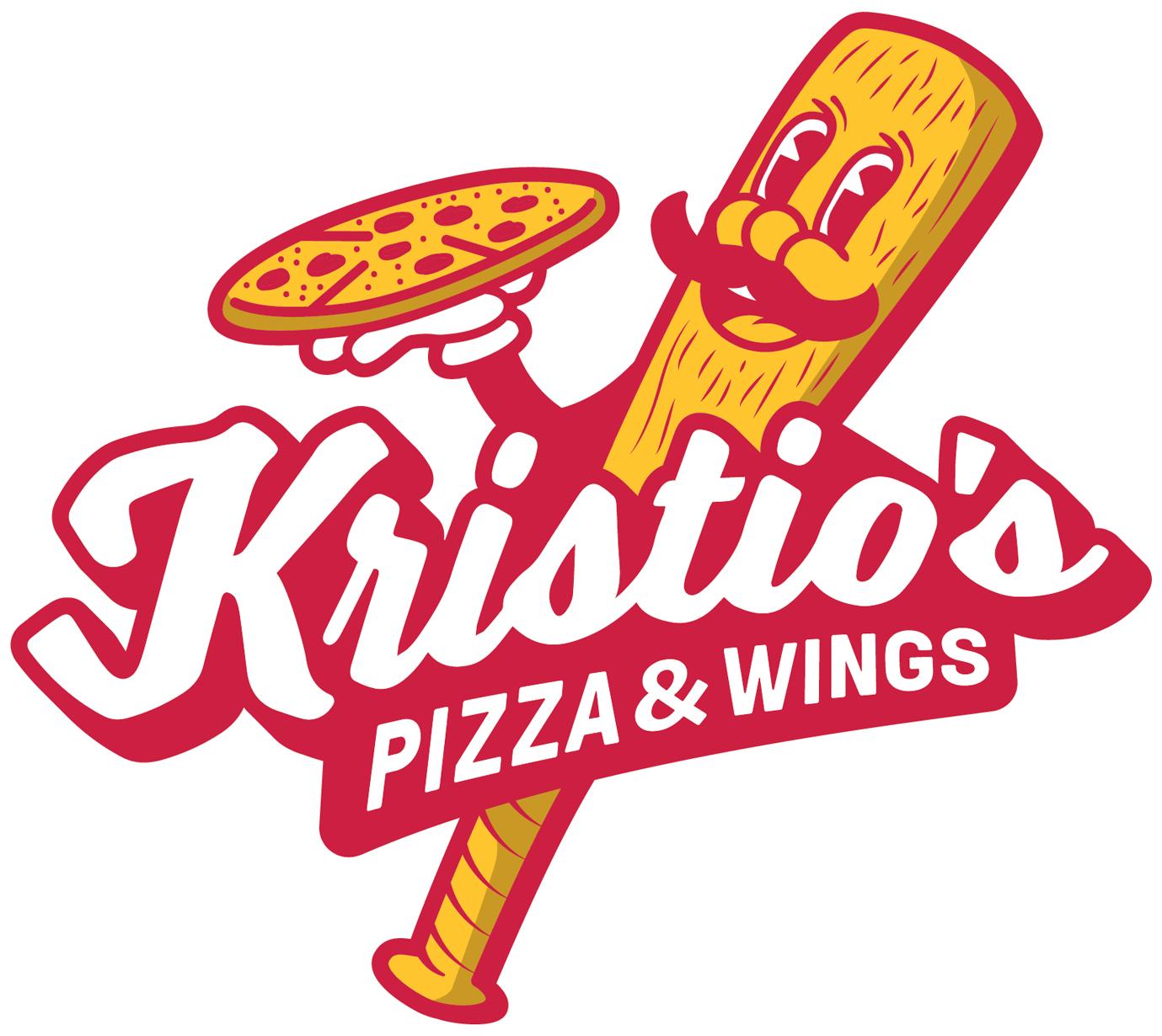 Creation - Pizza Logo Company Png (2500x1449), Png Download