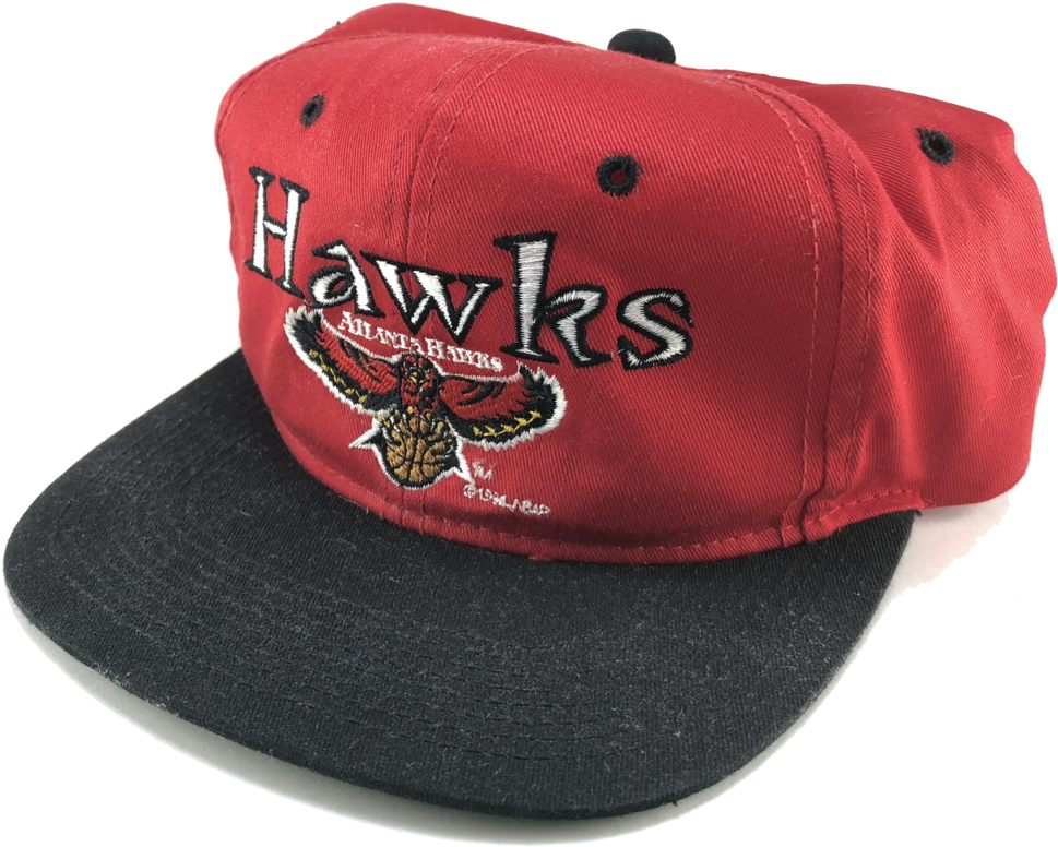 Atlanta Hawks Vintage Snapback - Rewind Outfitters (1024x1024), Png Download