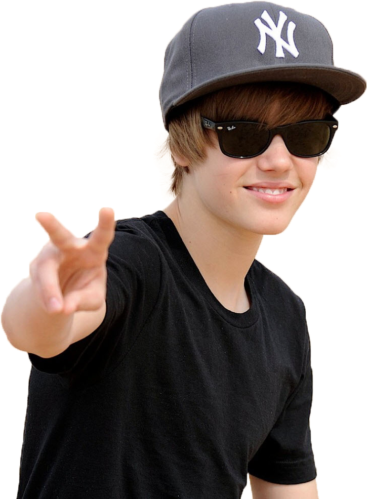 Justin Bieber Png Clipart - Justin Bieber Ray Ban Sunglasses (820x996), Png Download