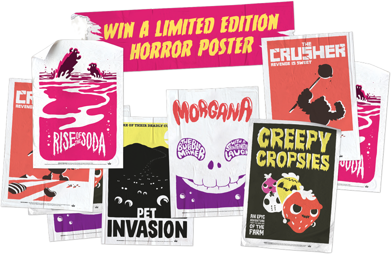 Win A Limited Edition Horror Poster - Poster (799x539), Png Download
