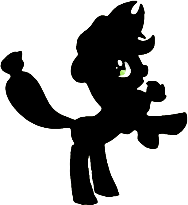 Applejack Silhouette - Applejack Silhouette Png (745x1053), Png Download