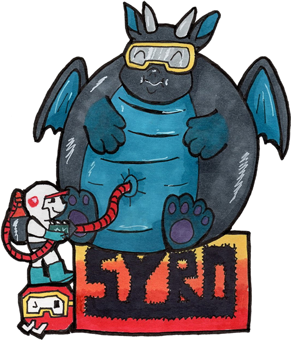 Syro Dig Dug Badge For Fwa - Dig Dug 2017 (600x691), Png Download