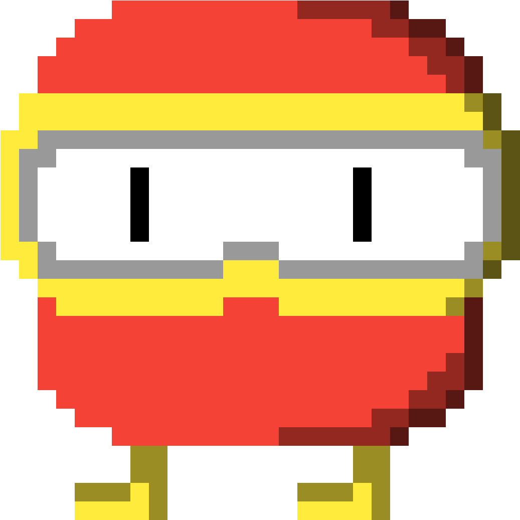Pooka - Pixel Art Deadpool Logo (1184x1184), Png Download
