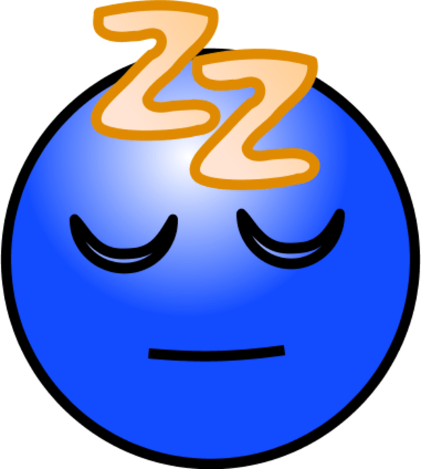 Sleepy - Sleepy Face Clip Art (600x668), Png Download