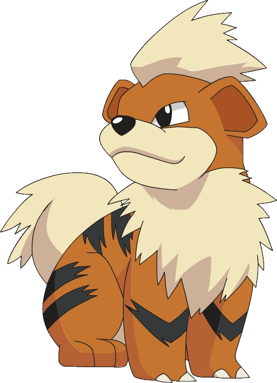 Growlithe - Growlithe Pokemon (559x774), Png Download