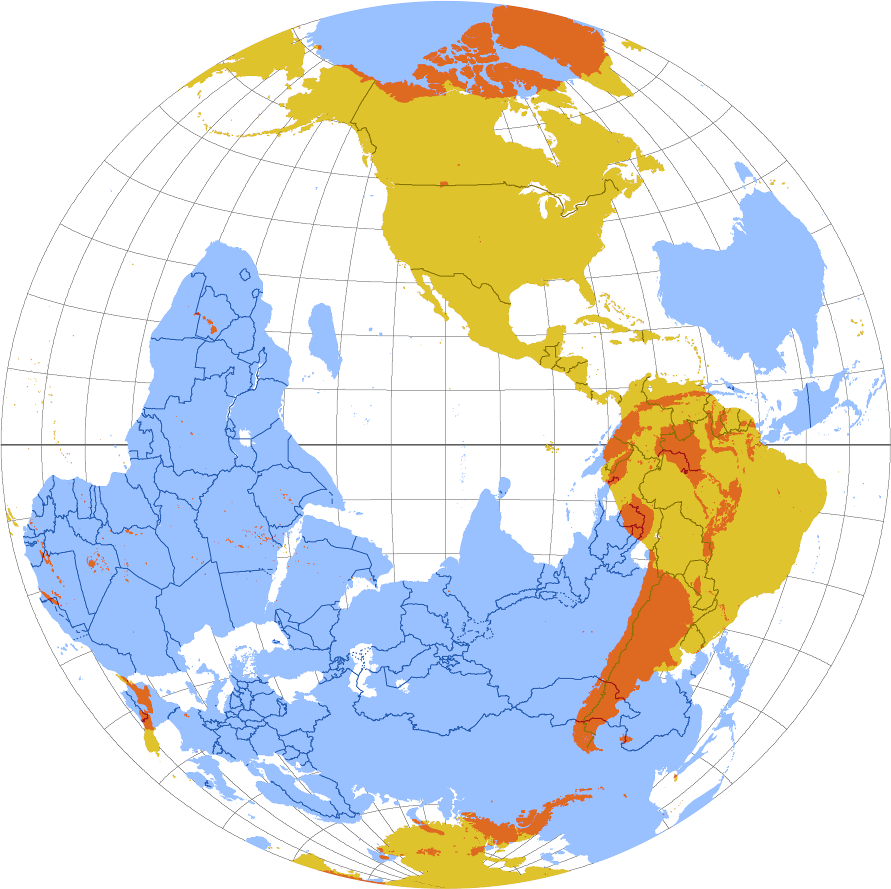 Antipode Map Of The World [1,829×1,825] - World Cancer Day (1829x1825), Png Download