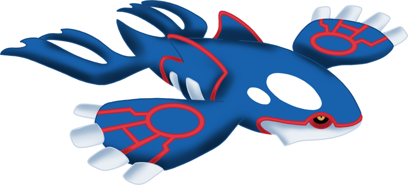 Kyogre Png (800x364), Png Download