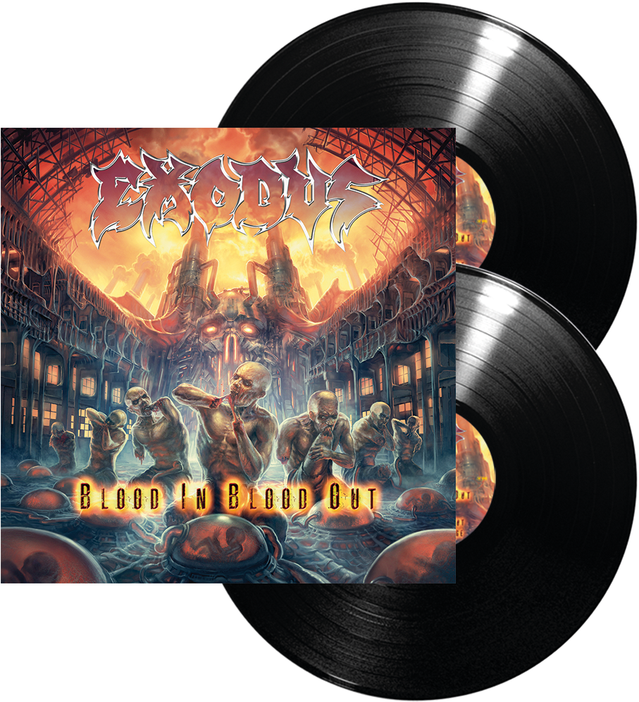 Nuclear Blast Png Picture Library Stock - Exodus - Blood In Blood Out [vinyl] (1000x1000), Png Download