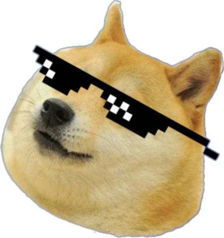 Mlg Doge Png - Doge (452x480), Png Download