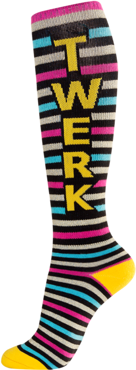 Twerk Knee High - Sock (800x800), Png Download