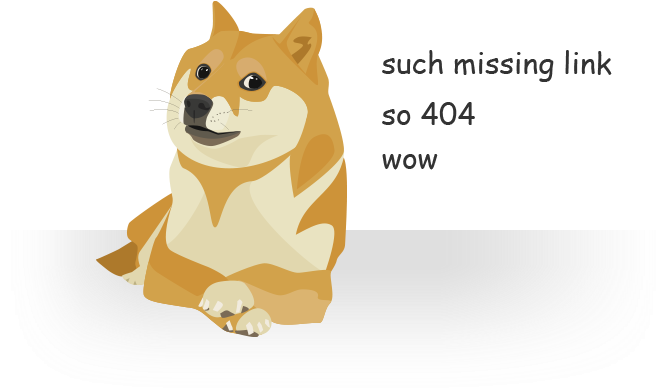 404doge - Doge 404 (680x400), Png Download