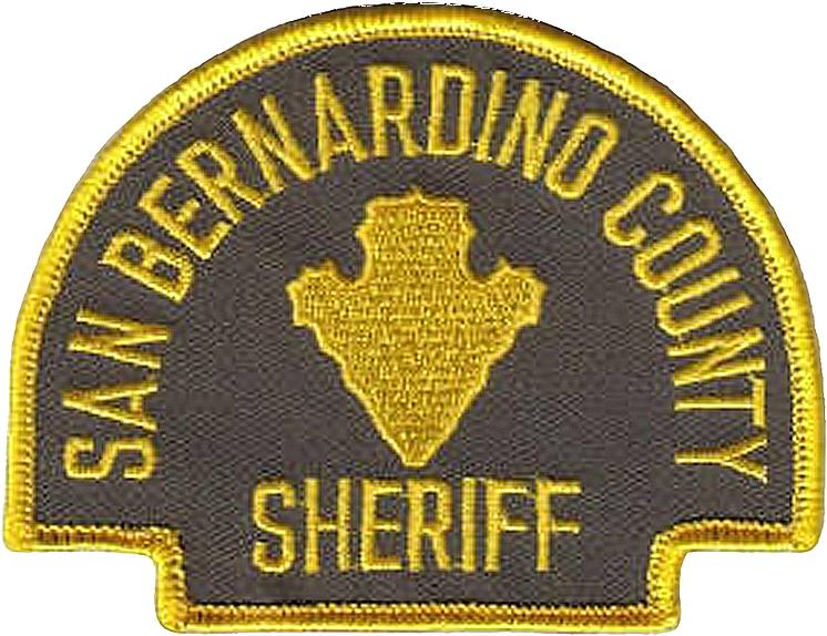 San Bernardino Sheriff Patch (746x574), Png Download