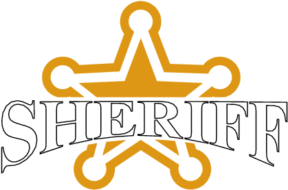 Sheriff Badge Police Badges Clip Art Clipart Image - Dallas Cowboys Logo (438x289), Png Download