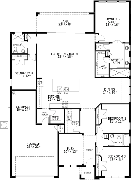 Elevations - Floor Plan (695x900), Png Download